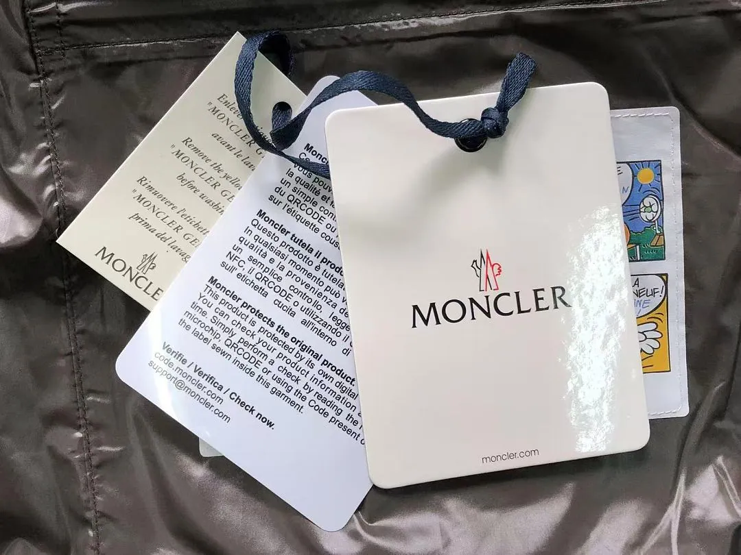 Moncler Black White Puffer Vest
