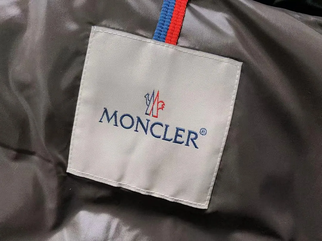 Moncler Black White Puffer Vest