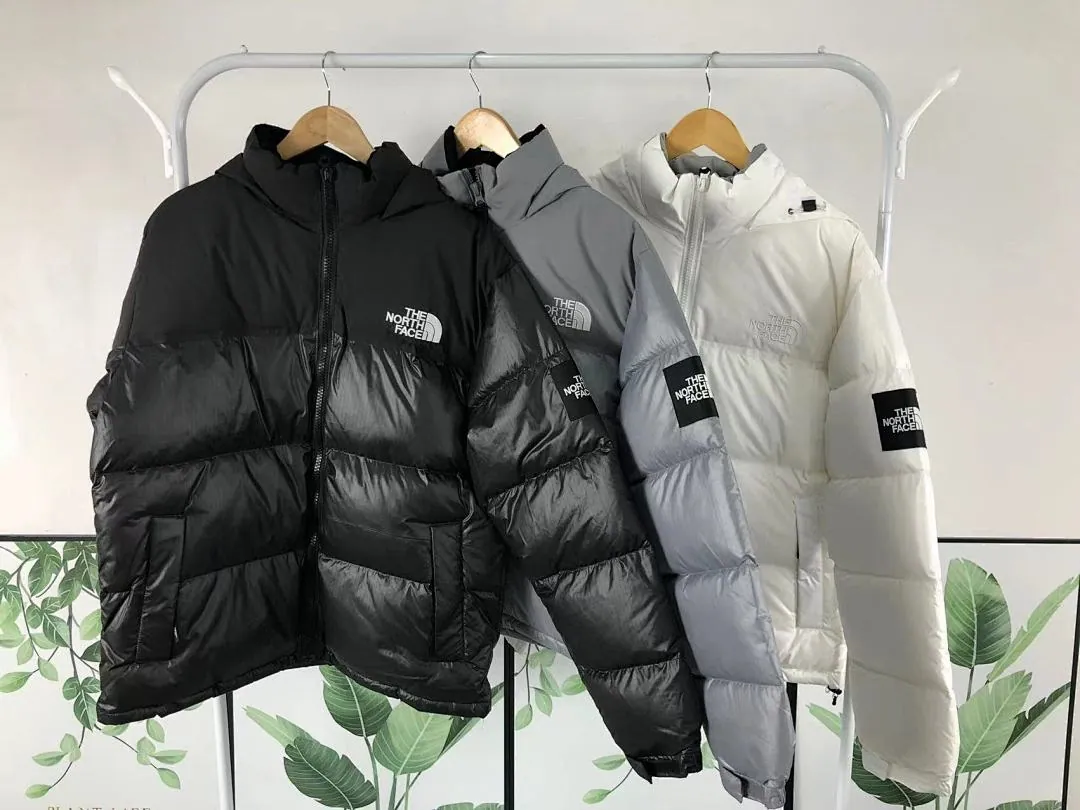 The North Face Black Glossy Puffer