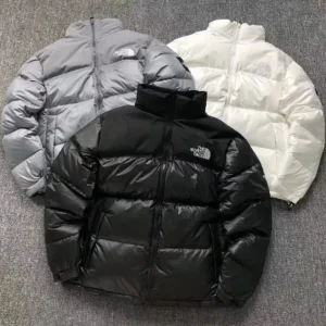 The North Face Black Glossy Puffer