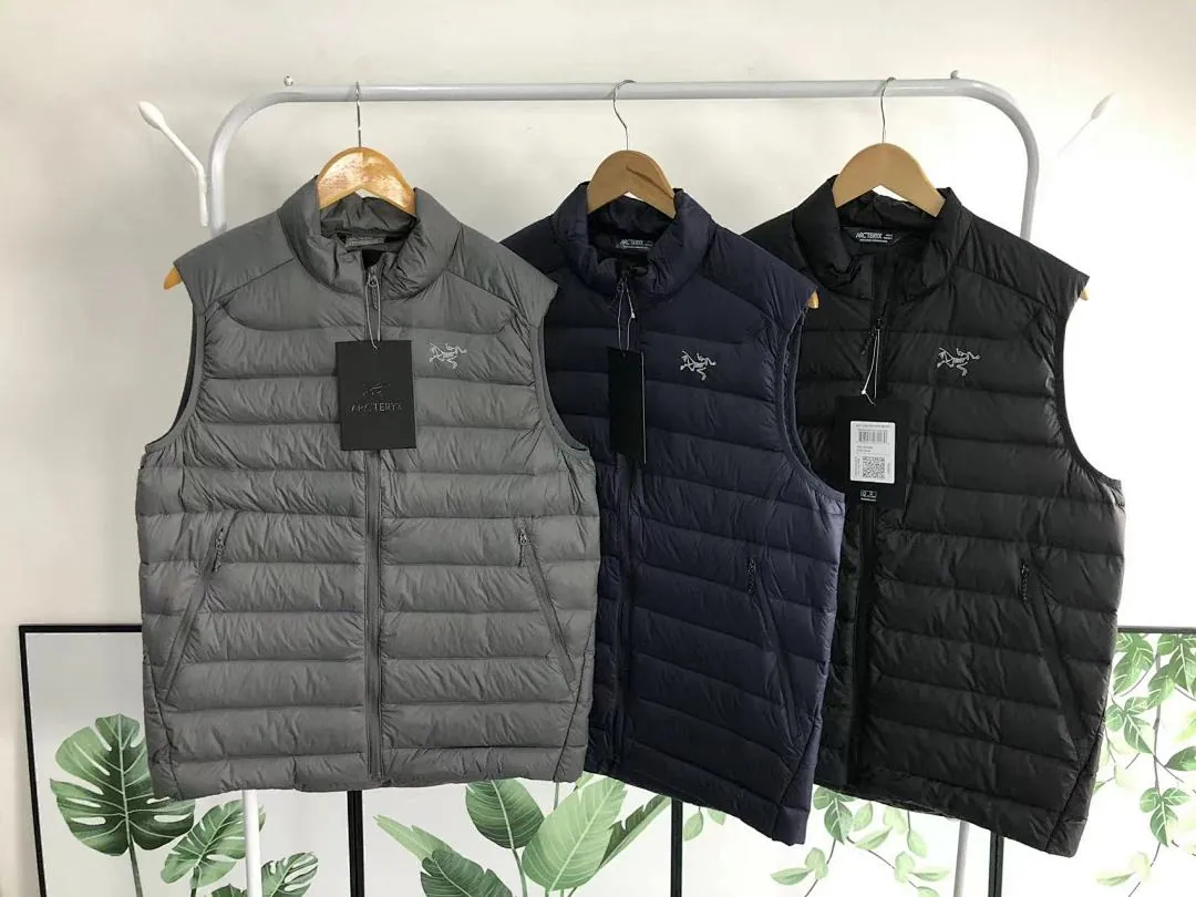 Arc'teryx Grey Down Vest