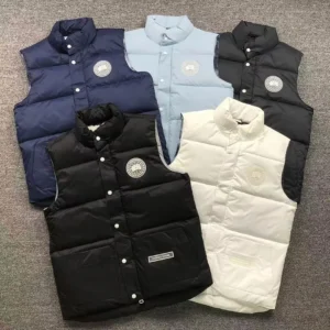 Canada Goose Light Blue Puffer Vest