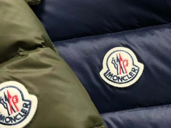 Moncler White Glossy Down Vest - view 9