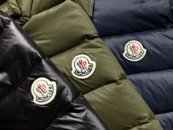 Moncler White Glossy Down Vest - view 13