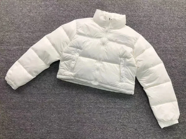 The North Face White Cropped Puffer B - view 2