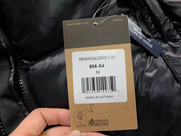 The North Face White Cropped Puffer B - view 6