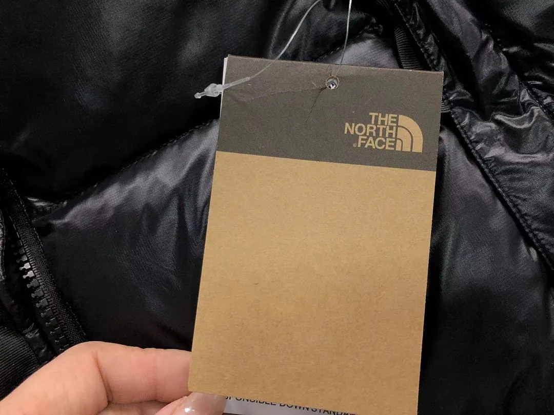 The North Face White Cropped Puffer B