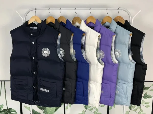 Canada Goose Black Matte Down Vest - view 2