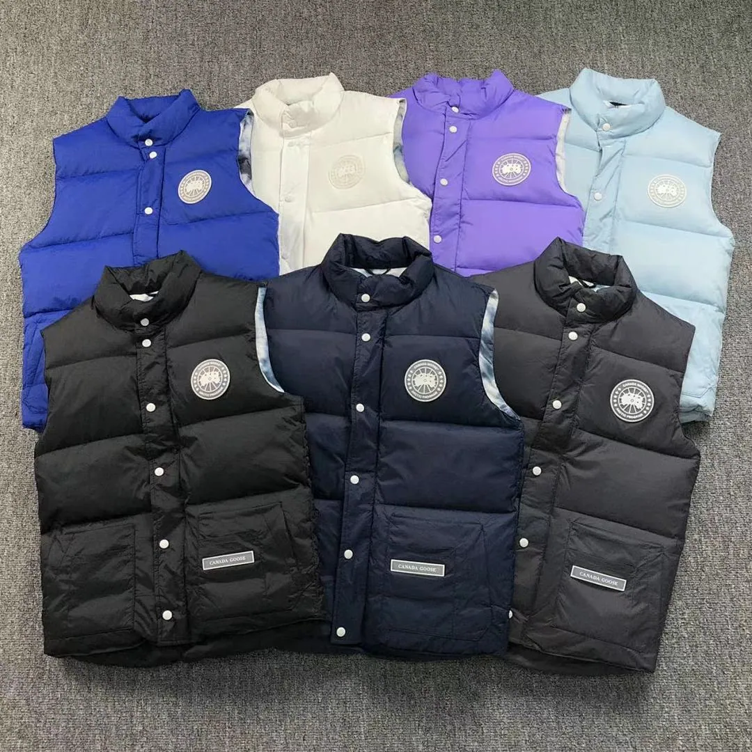Canada Goose Black Matte Down Vest