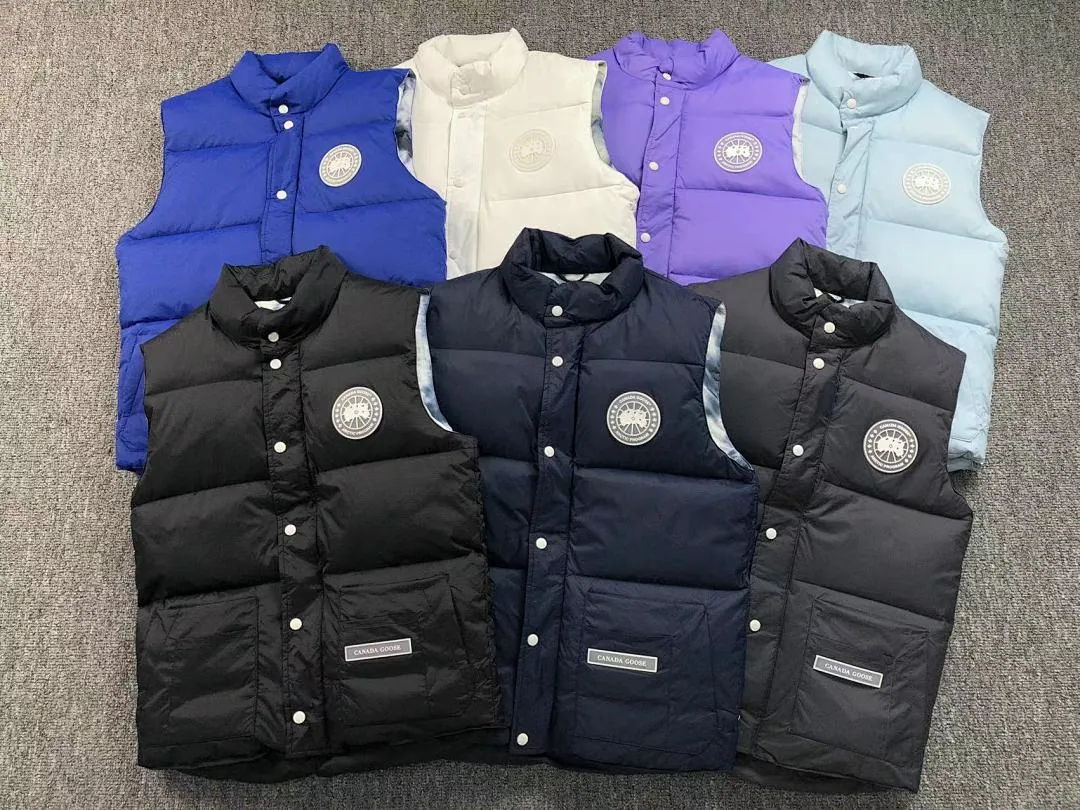 Canada Goose Black Matte Down Vest