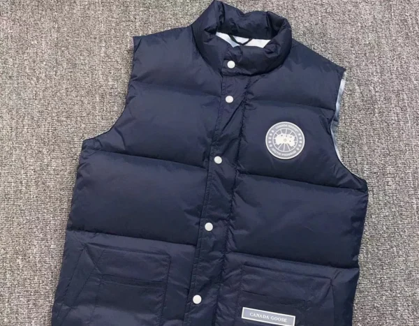 Canada Goose Black Matte Down Vest - view 10