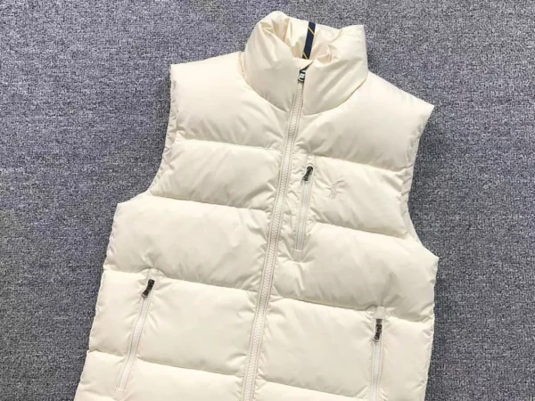 Ralph Lauren Navy Quilted Down Vest B - view 11