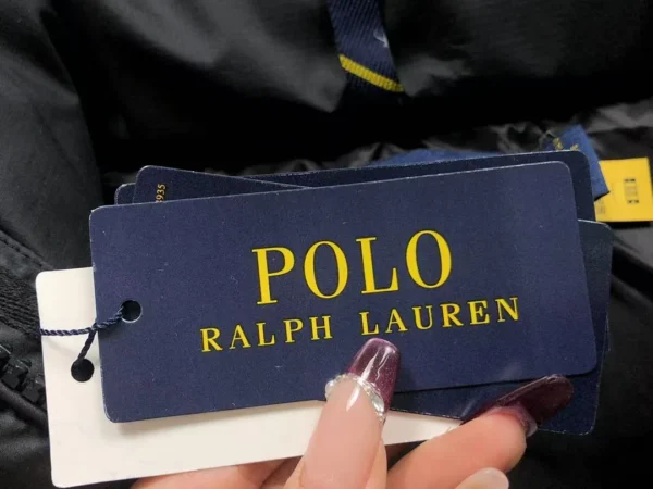 Ralph Lauren Navy Quilted Down Vest B - view 13