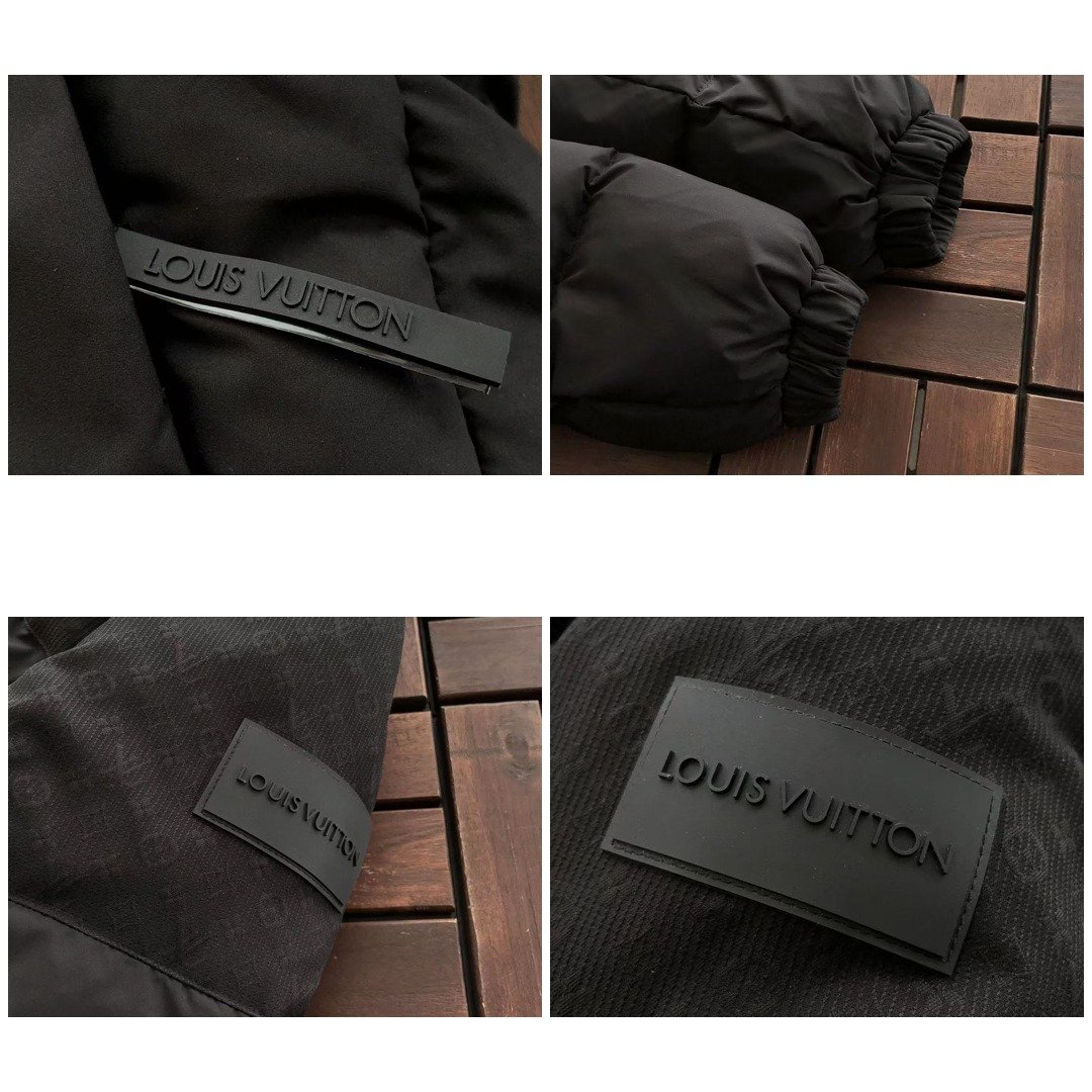 LV puffer jacket , Crofton Drawstring Hood Down Jacket - Image 4