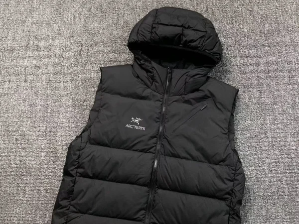Arc’teryx Olive Quilted Down Vest - view 3