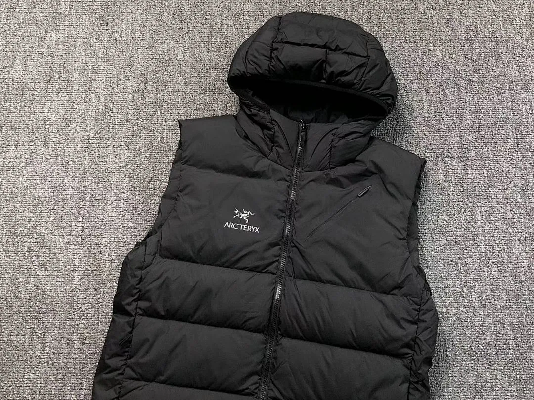 Arc'teryx Olive Quilted Down Vest