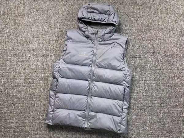 Arc’teryx Olive Quilted Down Vest - view 5