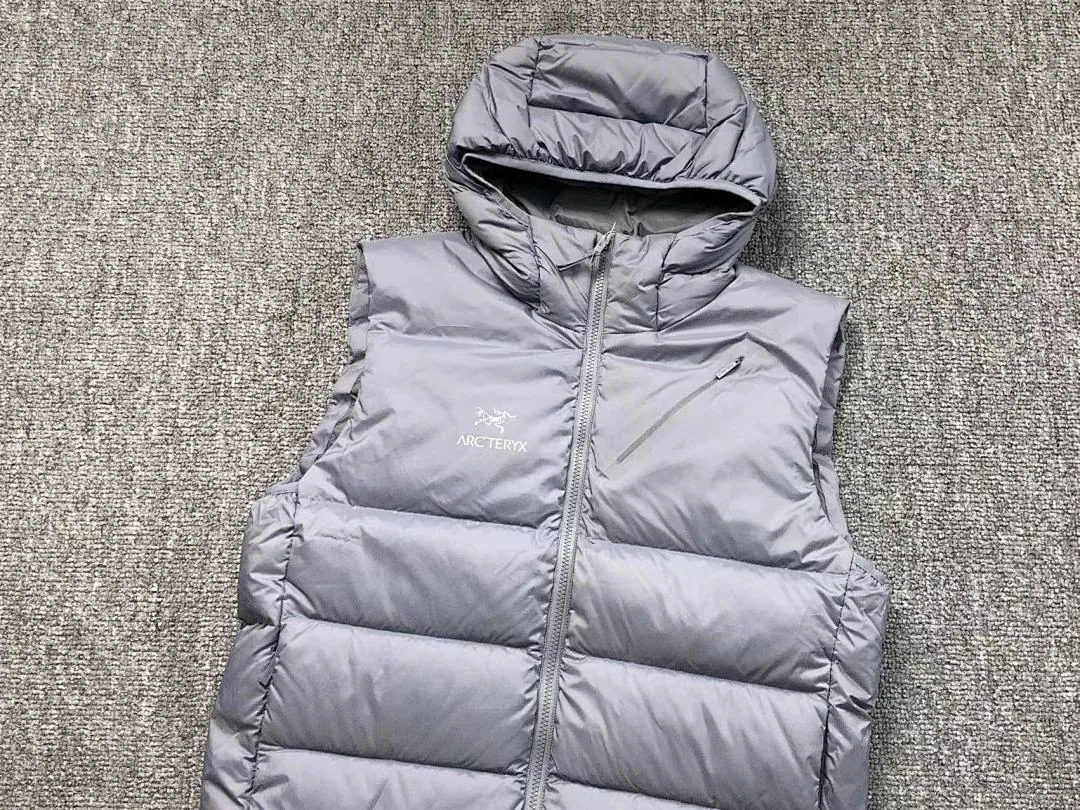Arc'teryx Olive Quilted Down Vest