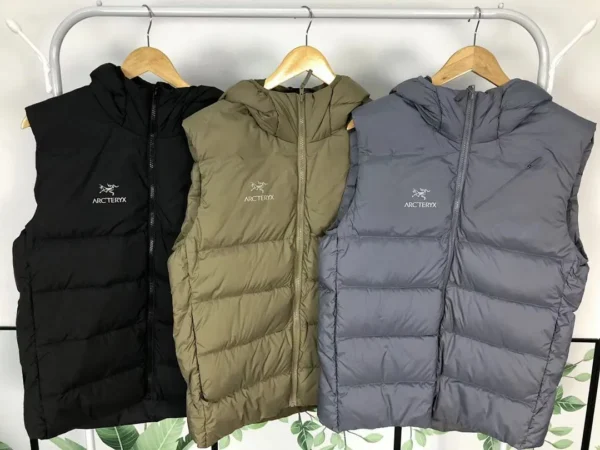 Arc’teryx Olive Quilted Down Vest - view 10