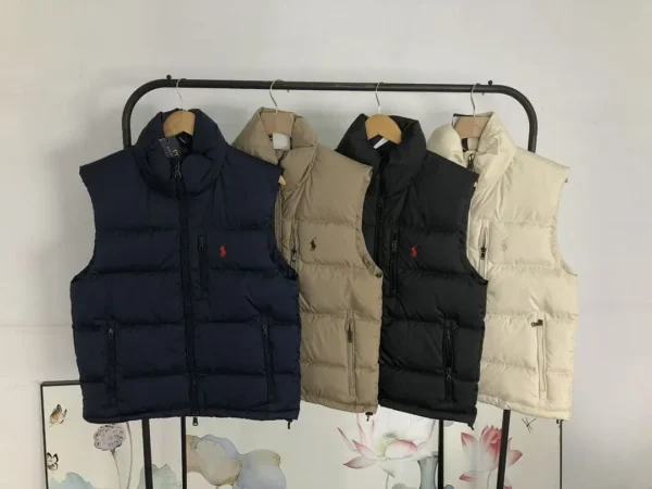 Ralph Lauren Navy Logo Down Vest - view 2