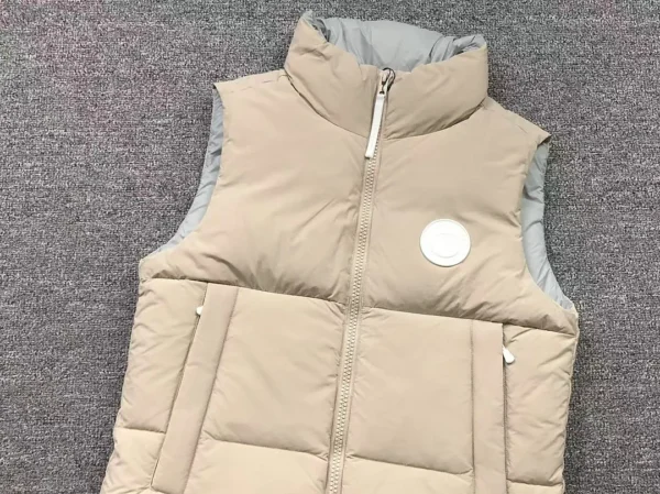 Canada Goose White Grey Quilted Vest - view 9