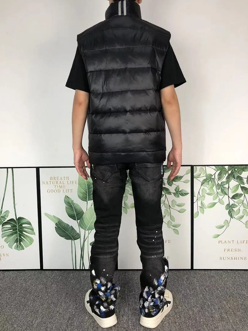 Canada Goose Navy Matte Down Vest