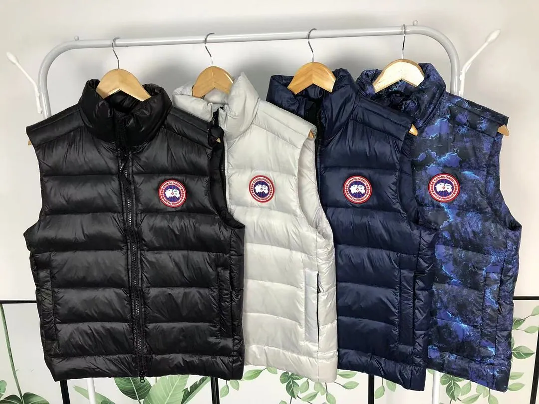 Canada Goose Navy Matte Down Vest