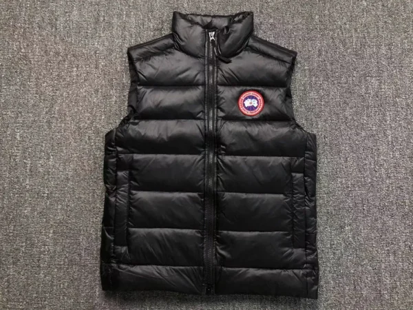 Canada Goose Navy Matte Down Vest - view 3