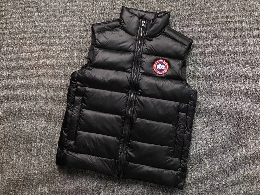 Canada Goose Navy Matte Down Vest