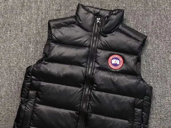 Canada Goose Navy Matte Down Vest - view 7