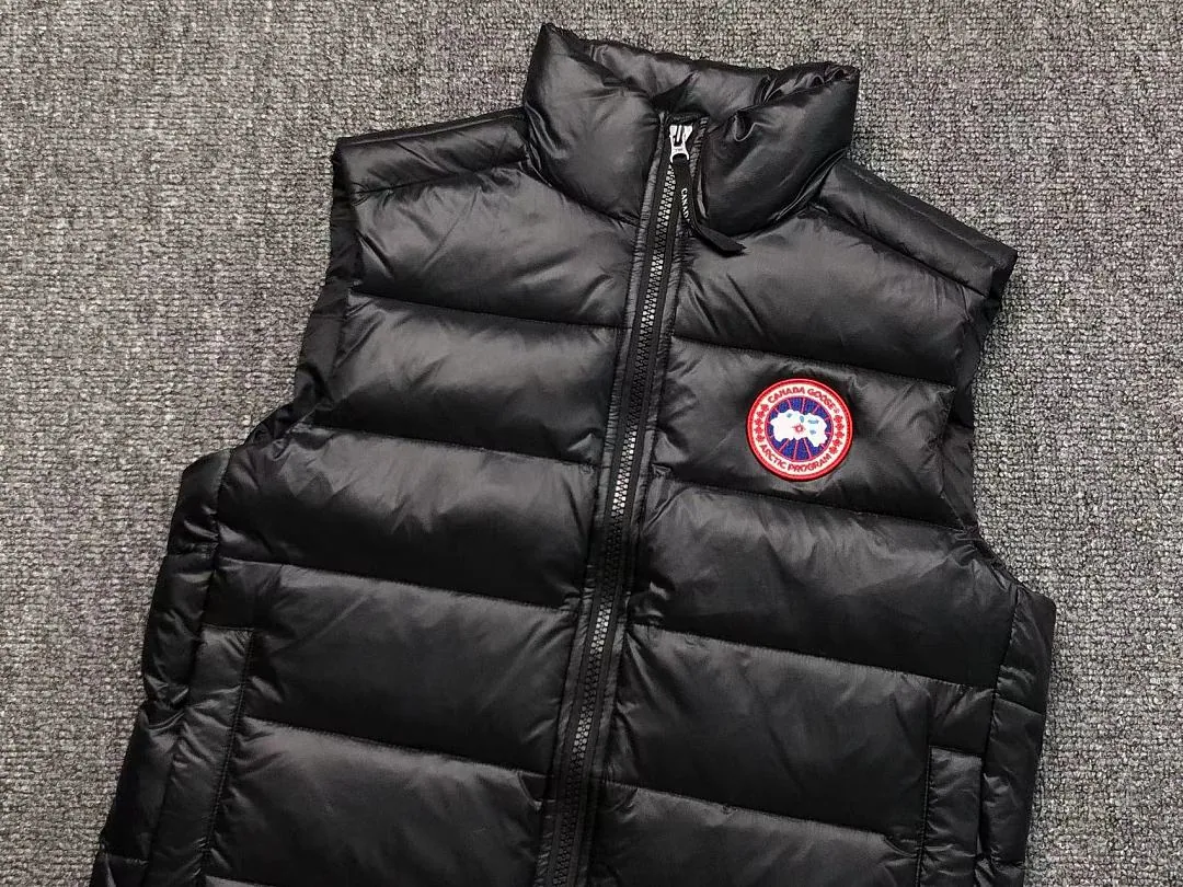 Canada Goose Navy Matte Down Vest