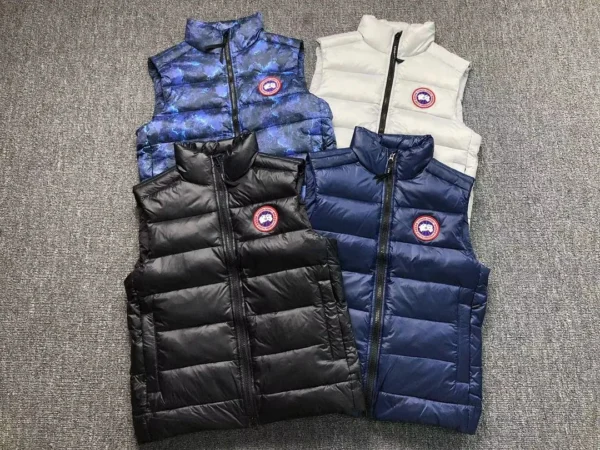Canada Goose Navy Matte Down Vest - view 8