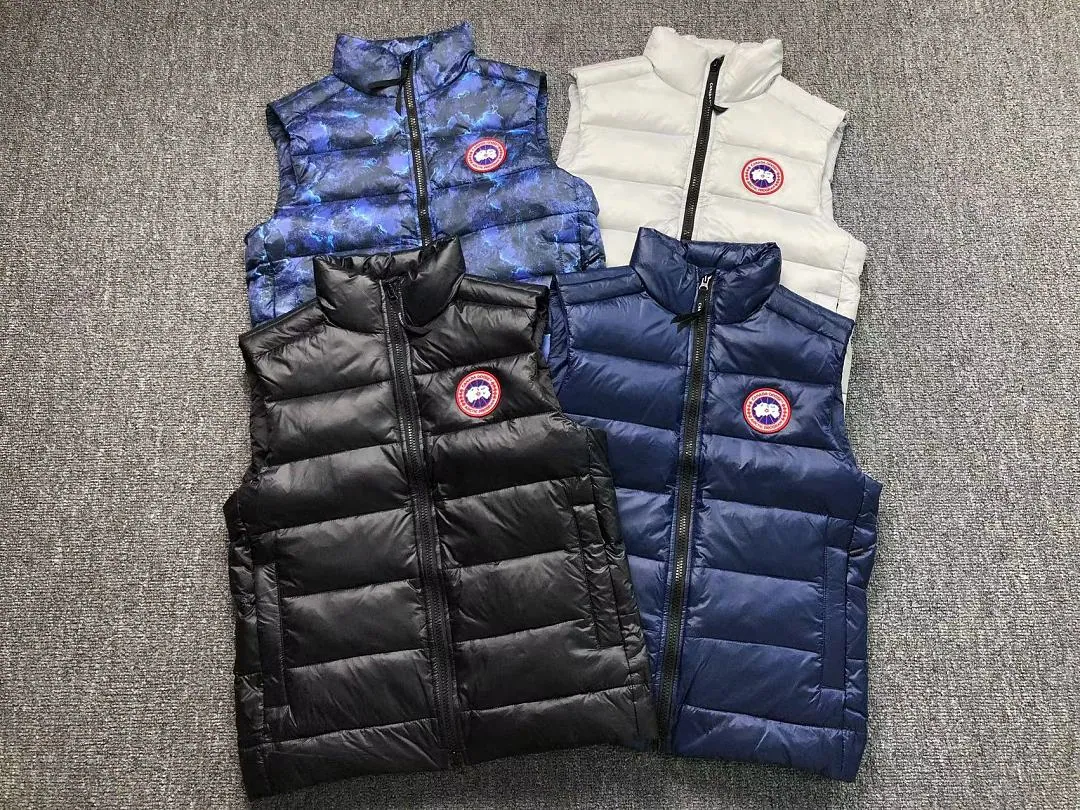 Canada Goose Navy Matte Down Vest