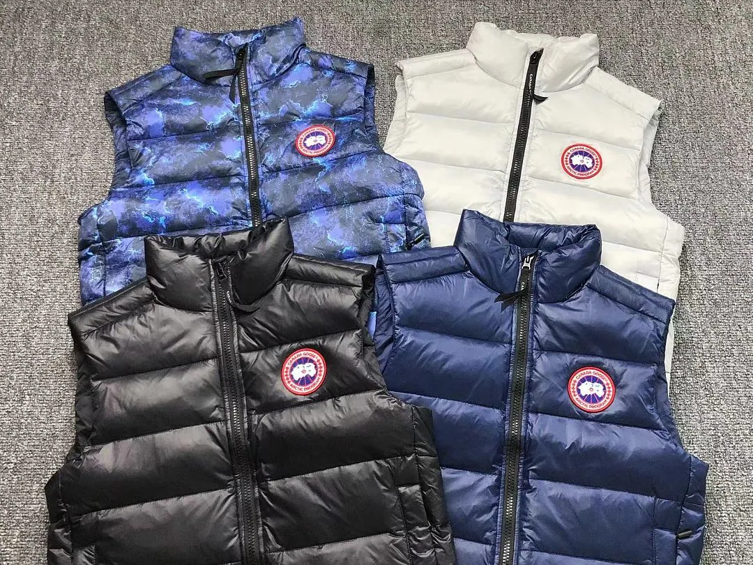 Canada Goose Navy Matte Down Vest