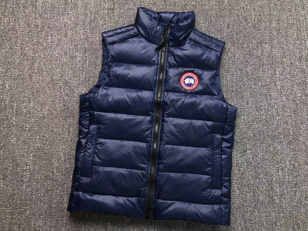 Canada Goose Navy Matte Down Vest
