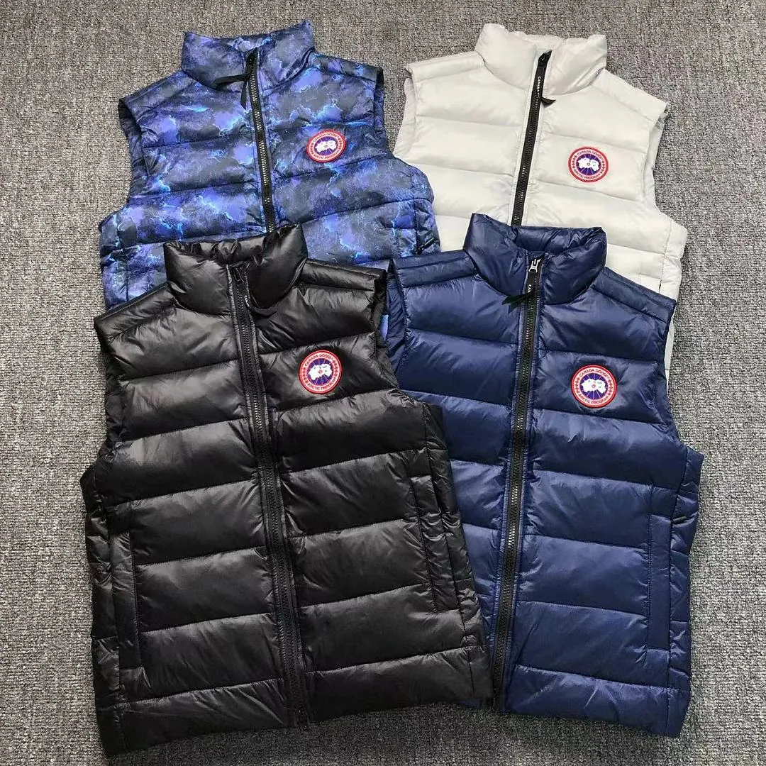 Canada Goose Navy Matte Down Vest