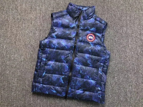 Canada Goose Navy Matte Down Vest - view 11