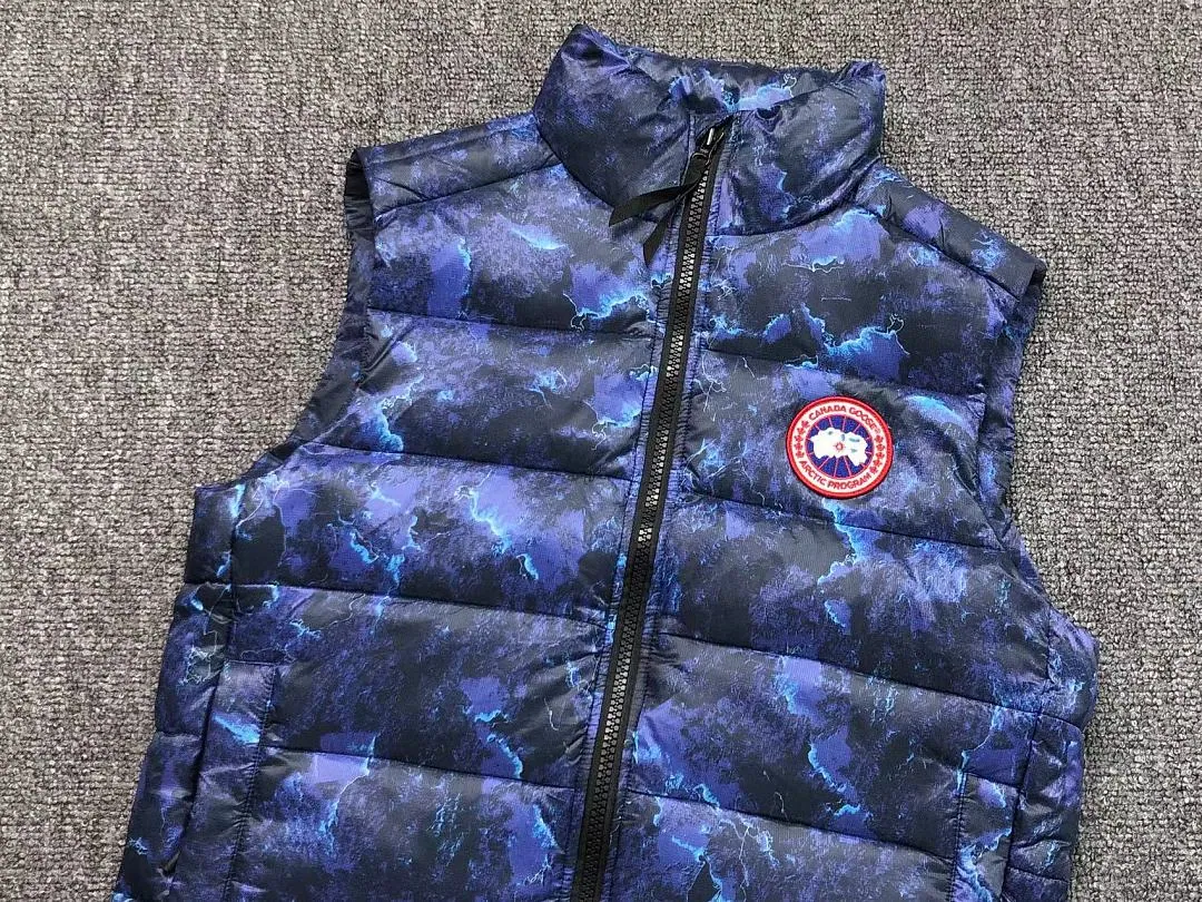 Canada Goose Navy Matte Down Vest
