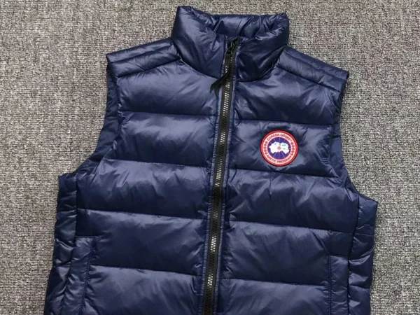 Canada Goose Navy Matte Down Vest - view 15