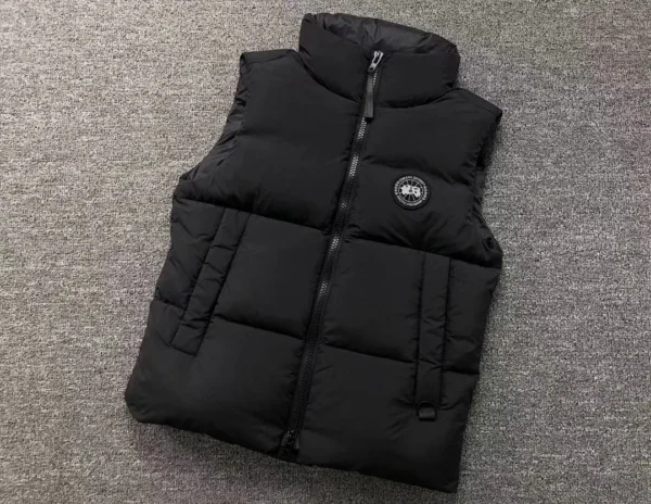 Canada Goose Black Logo Patch Vest - view 1