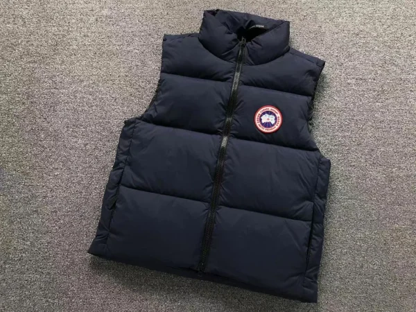 Canada Goose Black Puffer Vest B - view 2