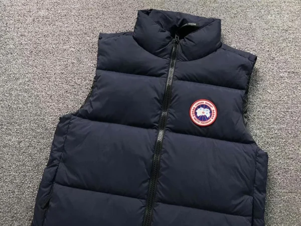 Canada Goose Black Puffer Vest B - view 5