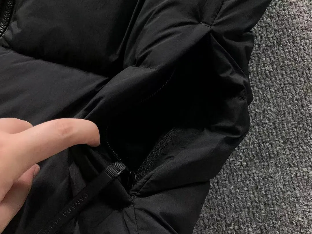 Canada Goose Black Puffer Vest B