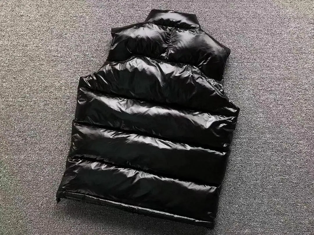 Ralph Lauren Black Glossy Down Vest