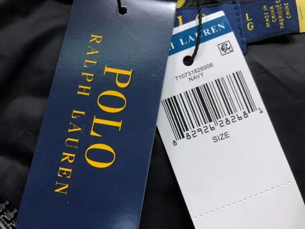 Ralph Lauren Black Glossy Down Vest - view 10