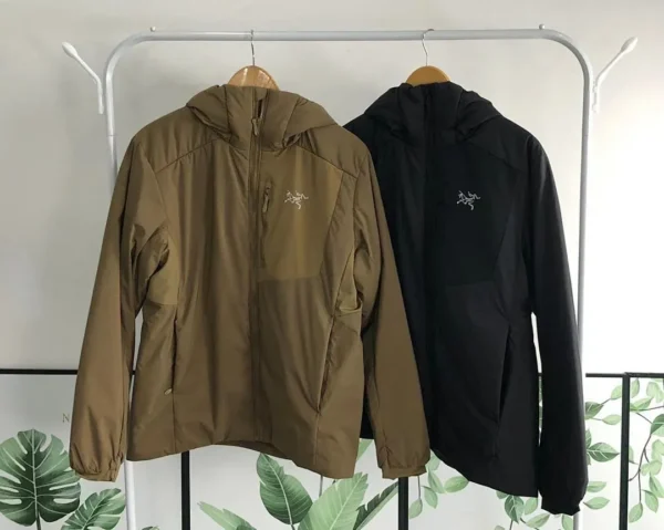 Arc’teryx Olive Hooded Down Jacket - view 1