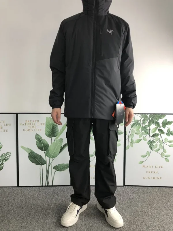 Arc’teryx Olive Hooded Down Jacket - view 2