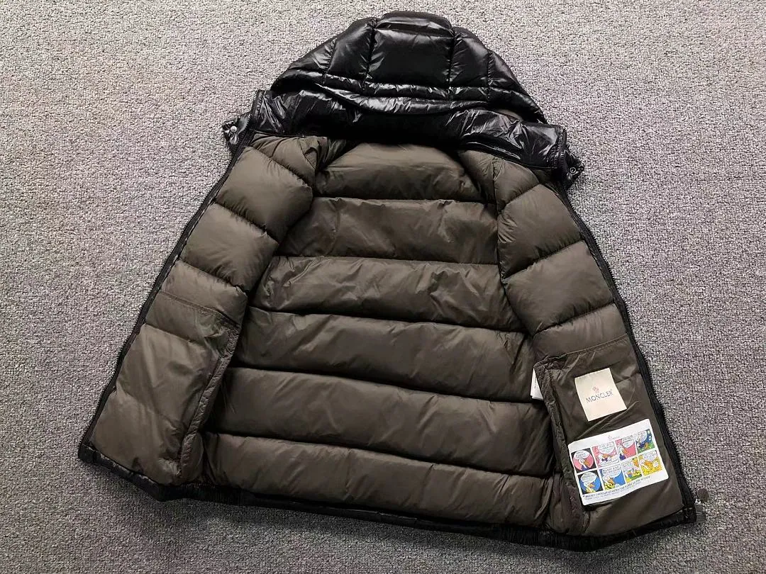 Moncler Navy Quilted Down Vest