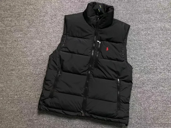 Ralph Lauren Black Quilted Down Vest - view 1