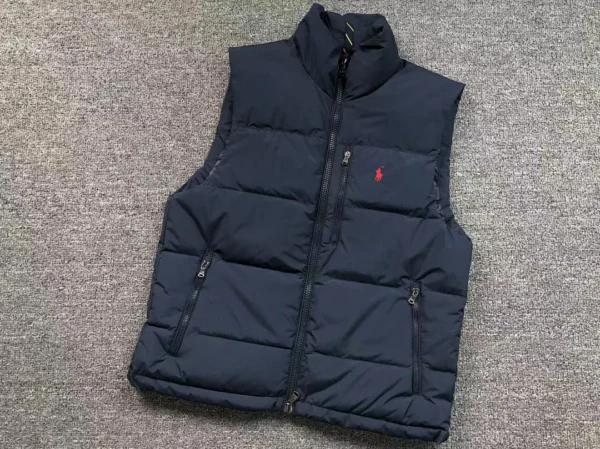 Ralph Lauren Black Quilted Down Vest - view 2